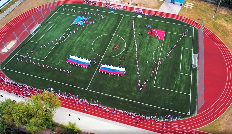 В Малоярославецком районе прошел автопробег в поддержку армии и Президента
