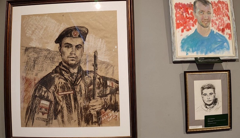 В Калуге начала работать выставка, посвящённая участникам СВО