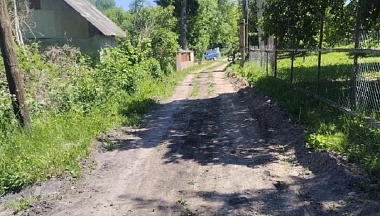 В Сухиничском округе после жалобы жителя прогрейдировали дорогу