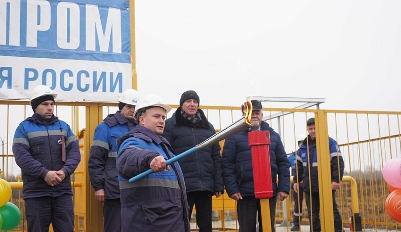 В пять деревень Калужской области в канун Нового года пришел газ