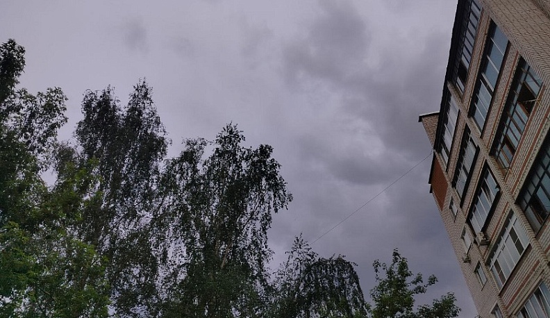 В Калуге сохраняется пасмурная и дождливая погода