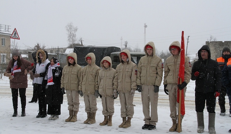 В Барятино отметили 81-ю годовщину освобождения села от немецко-фашистских захватчиков