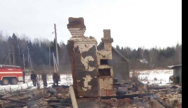 В Медынском районе при пожаре пострадал человек 