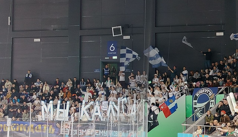 Калужские хоккеисты обыграли «Брянск»