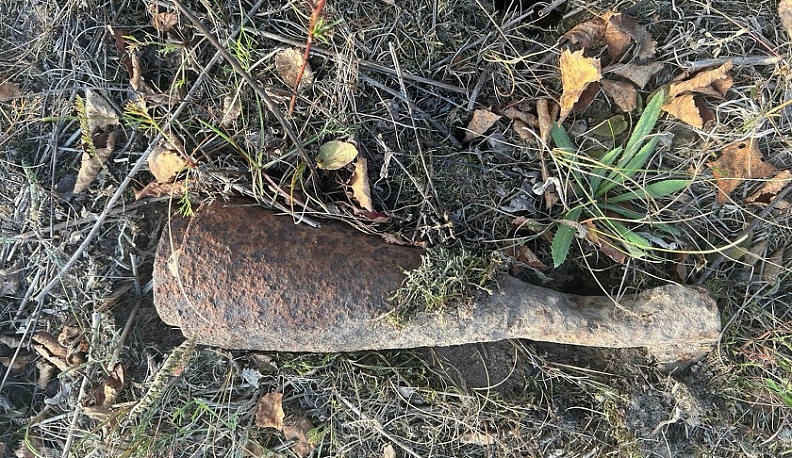 В Калужской области обезвредили один снаряд