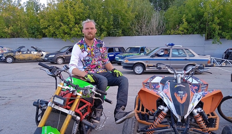 В Калуге показали шоу каскадёров