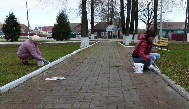 В Износковском районе финиширует месячник по благоустройству