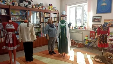 В Калужской библиотеке для слепых открылась выставка творчества учеников Кировской школы-интерната