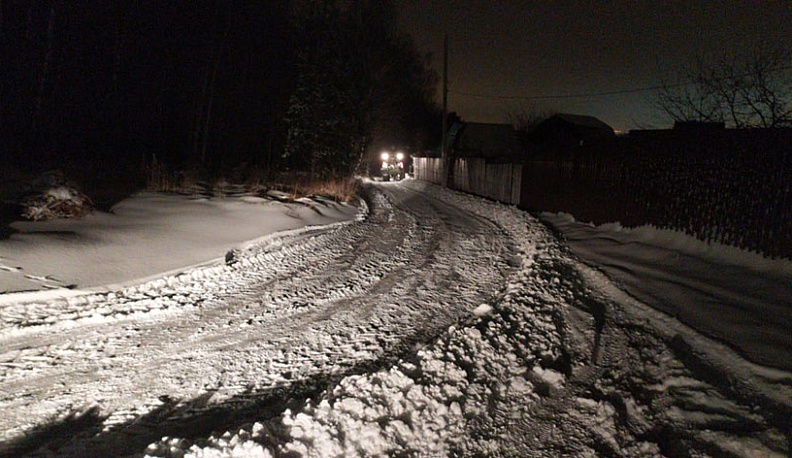 За ночь из Калуги вывезли более 1,5 тысяч кубометров снега