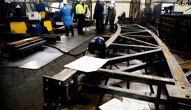 В Малоярославце собрали уникальный комплект опалубки для Забайкальского участка БАМа