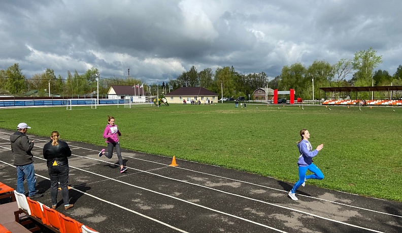Ферзиковчане приняли участие в легкоатлетических соревнованиях 