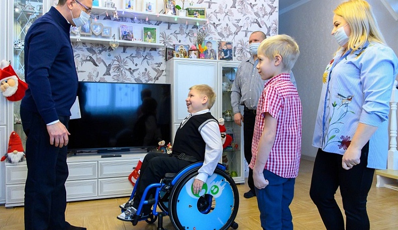 Владислав Шапша осуществил новогоднюю мечту юного калужанина