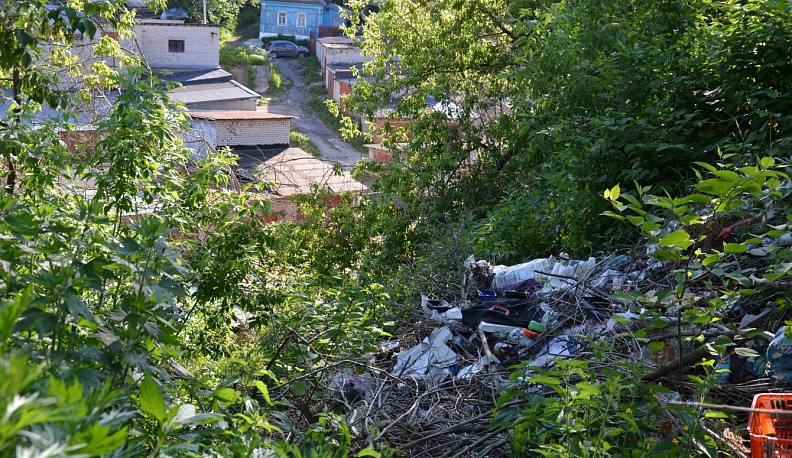 Погребённые  под мусором