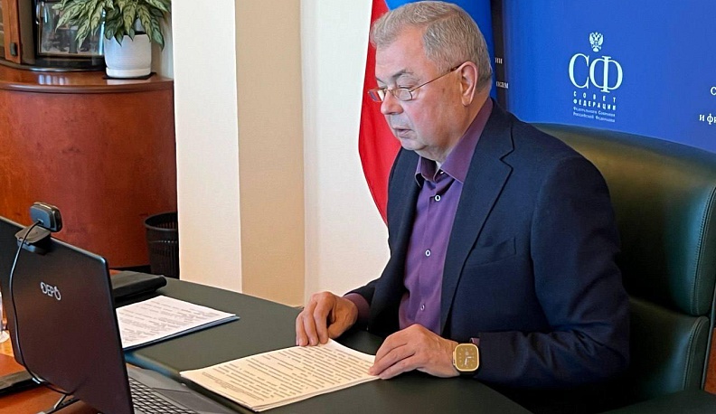 Сенатор Артамонов обсудил с коллегами сбалансированность региональных бюджетов