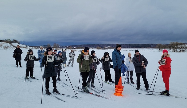 В Перемышле состоялся массовый лыжный забег