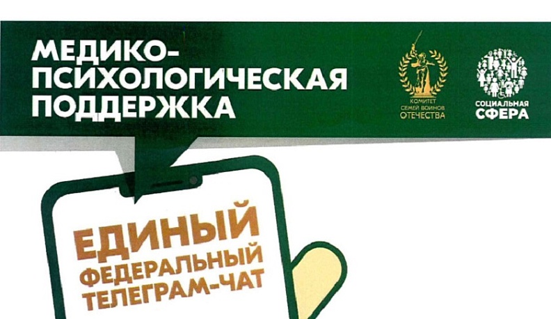 Начал работу  единый федеральный чат медико-психологической поддержки семей и участников СВО