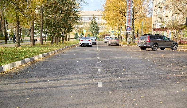 В Обнинске отремонтировали дорогу за 12 миллионов рублей