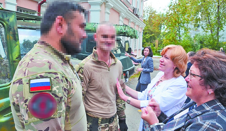 Напутствие волонтеров  добровольцам.