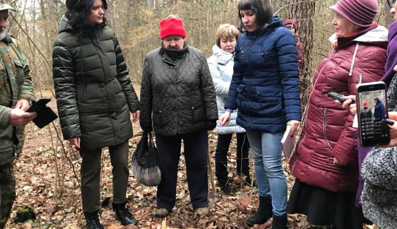 Экологи осмотрели проблемные участки в калужском бору