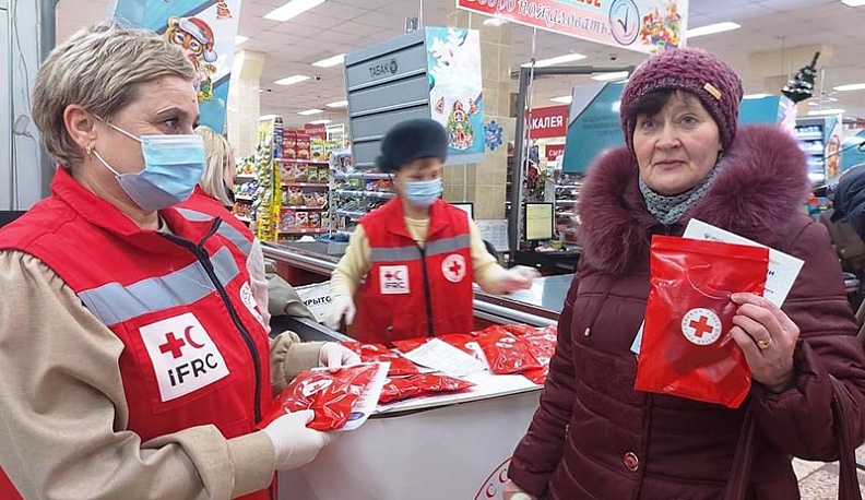 В Людинове прошла Всероссийская акция «Останови COVID-19» 