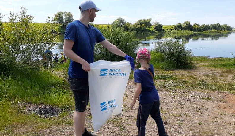 Жители Калужской области расчистили более 60 км береговых линий