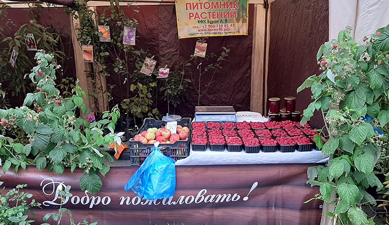 В Калуге возобновила работу традиционная ярмарка выходного дня