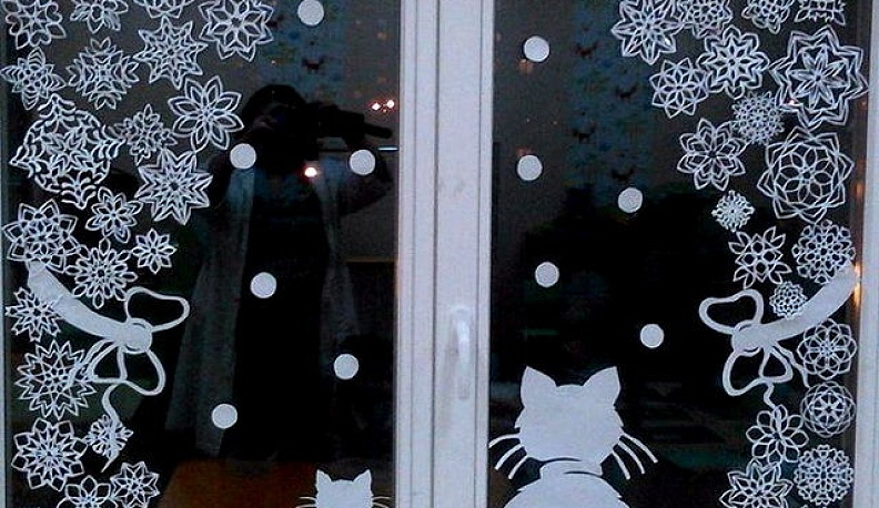 Калужан призвали украсить окна к Новому году