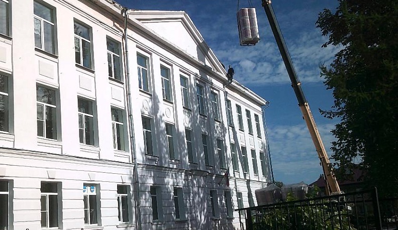 В Бетлице ремонтируют школу-интернат по национальному проекту