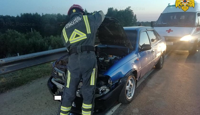 В Боровском районе большегруз скрылся с места ДТП