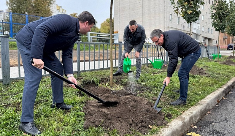 Улица Чижевского в Калуге преобразилась после комплексного обновления