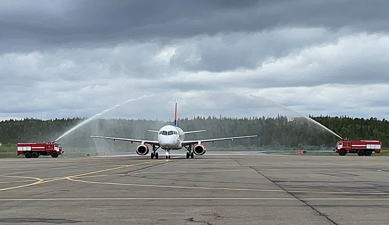 Первый авиарейс из Калуги в Мурманск состоялся 2 июня