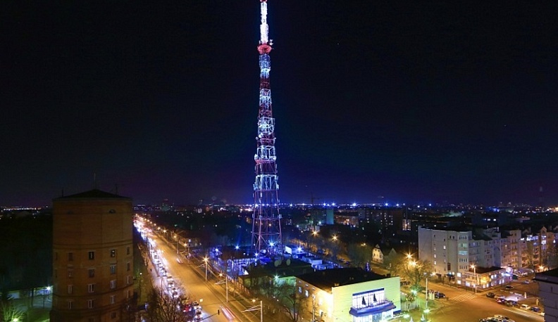 Калужская телебашня в честь своего юбилея озарится огнями 13 августа