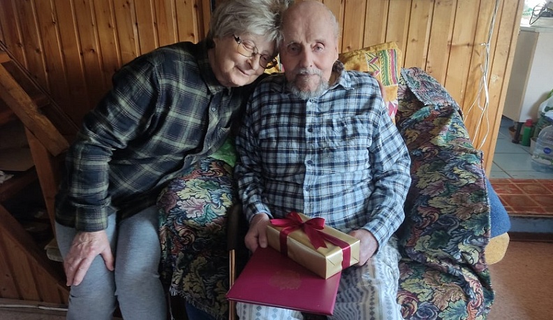 В Калужской области ветеран Великой Отечественной войны Александр Рубцов отметил 100-летие