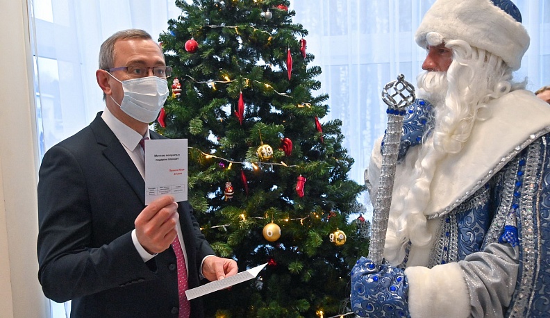 Владислав Шапша исполнит мечту юного калужанина о планшете