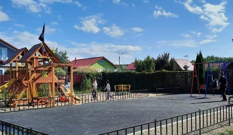В селе Воскресенское Ферзиковского района появилась новая детская локация
