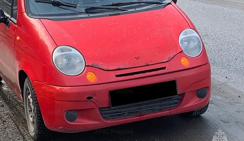 В Боровском районе в ДТП пострадал пешеход