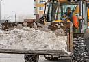 В Калуге за сутки вывезли ещё 9,5 тысяч кубических метров снега