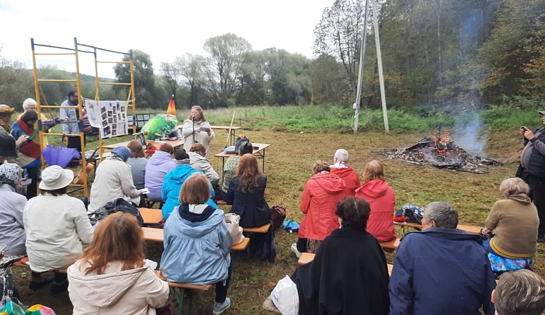 В Тарусе зажгли Цветаевский костёр