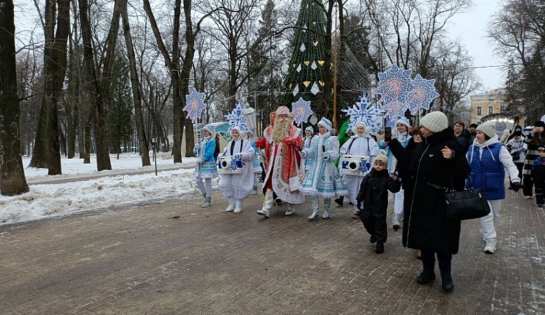 В Калуге открылась резиденция Деда Мороза и Снегурочки