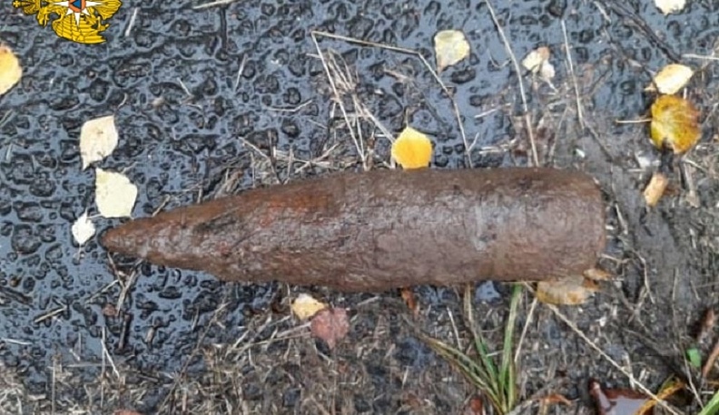 В Калужской области спасатели обезвредили два снаряда Великой Отечественной войны