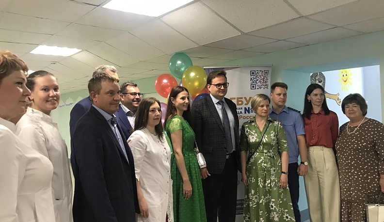 В Обнинске после ремонта открылась детская поликлиника КБ №8