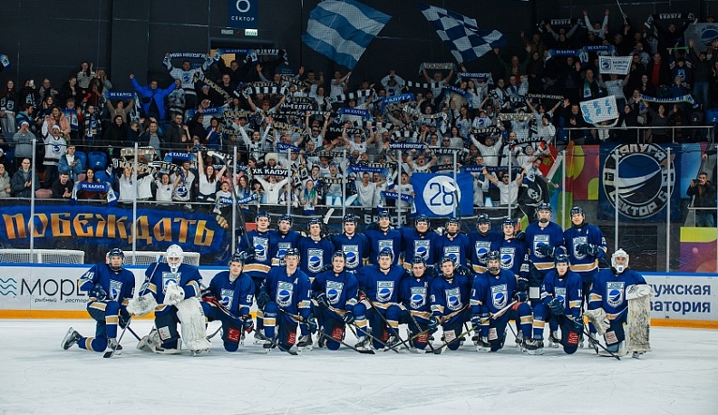 ХК «Калуга» провёл первый в этом году матч на домашней арене