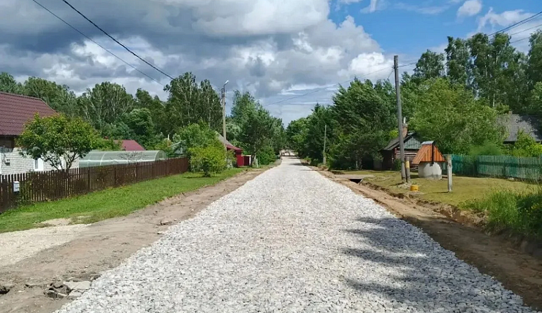 В Бетлице продолжается ремонт дорог на нескольких улицах