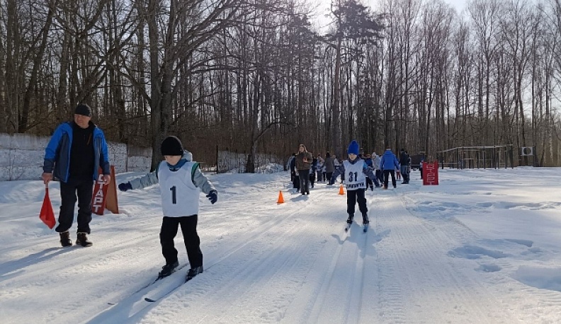 В Думиничах провели соревнования по лыжным гонкам в зачёт областной Спартакиады дошкольных образовательных учреждений