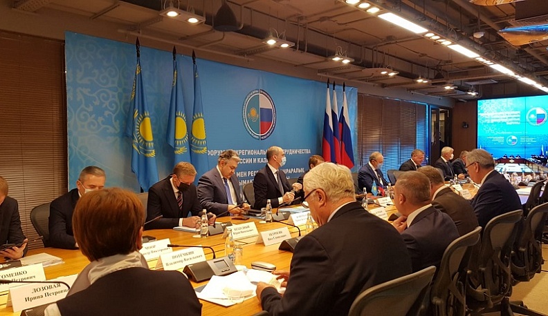 Владимир Потемкин принял участие в XVII Форуме межрегионального сотрудничества России и Казахстана