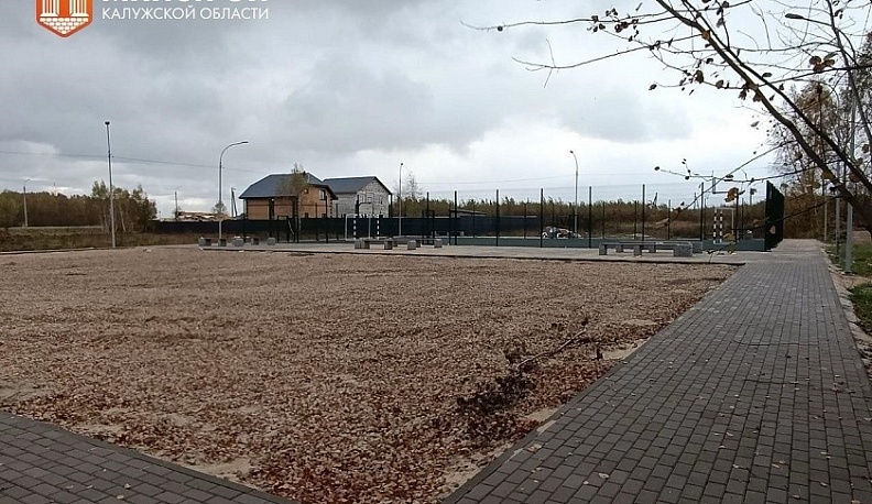 В Ферзиковском районе началась подготовка к созданию площадки для воркаута