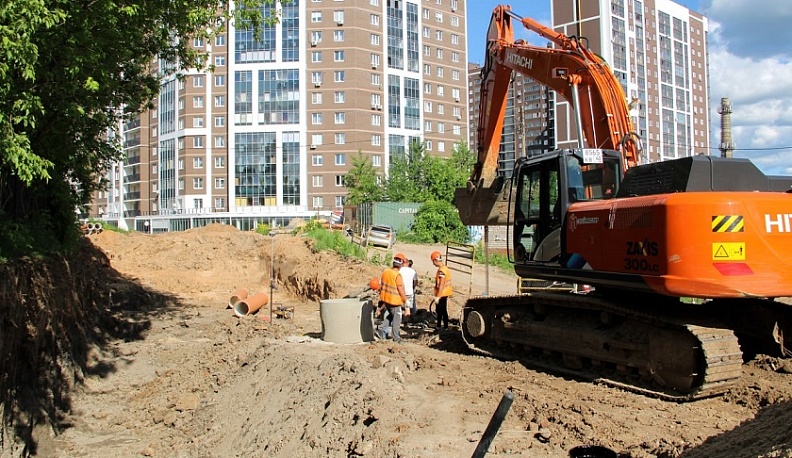 В Калуге в Новых Черемушках началось строительство новой дороги