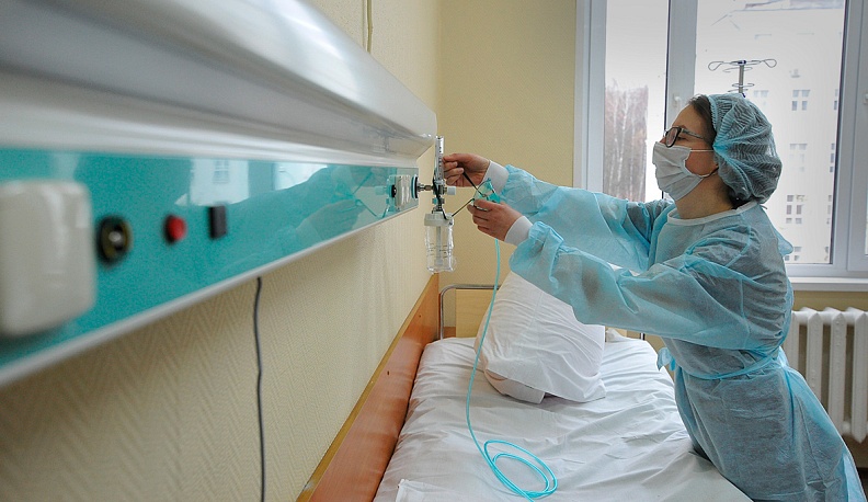 В больницах Калужской области сокращают количество ковидных коек