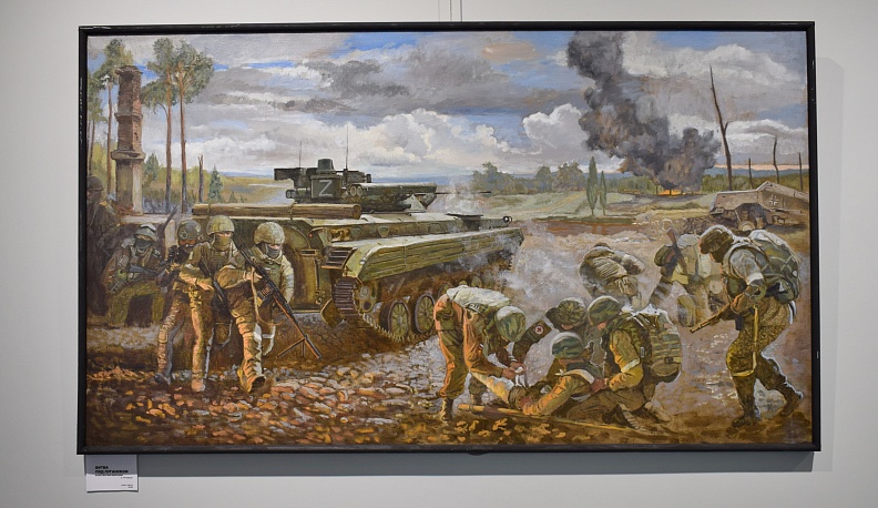 В Тарусе открылась выставка «Время Z»