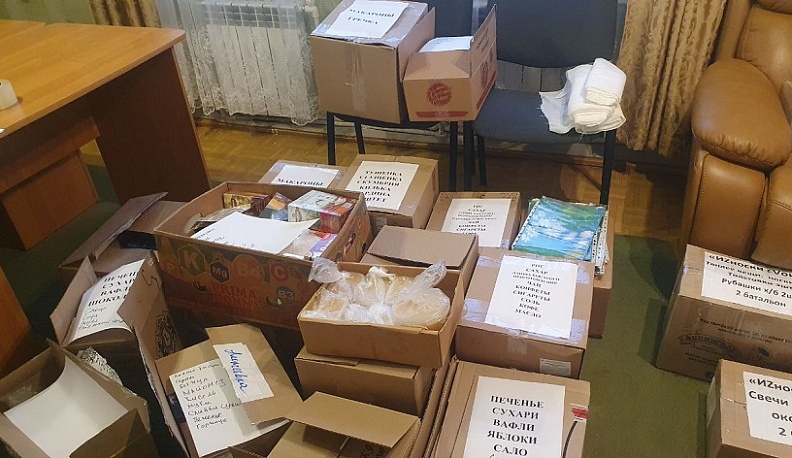 Из Износковского района в зону СВО отправлена очередная партия гумпомощи